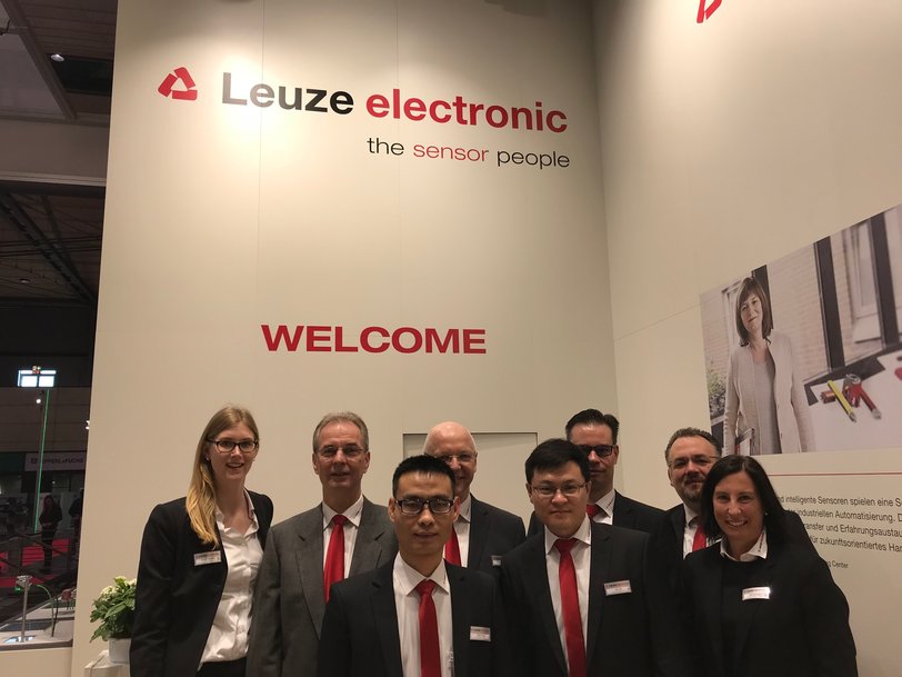 Leuze electronic (ÖV: Schmachtl) präsentierte sich in Hannover als Safety- und Industrie 4.0-Experte
